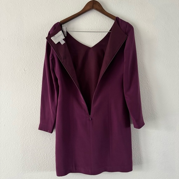 Elegant Quiet Luxury Vintage Hugo Buscati 100% Silk Dress Old Money Size 4 - Picture 5 of 9